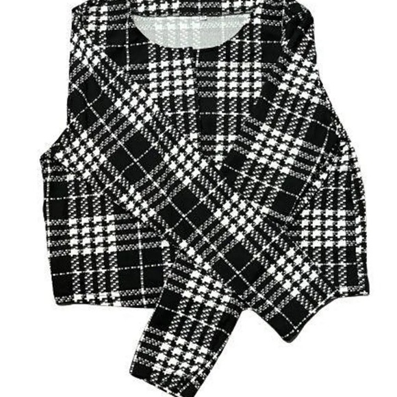 Houndstooth Cardigan Blazer - Picture 5 of 6